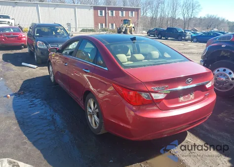 2012 Hyundai Sonata Limited из США, поврежденный, VIN 5NPEC4AC4CH373398